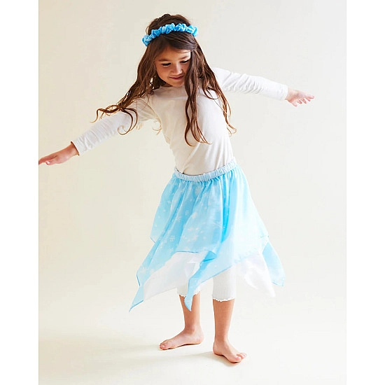 Sarah's Silks Speelzijde Haarband Sneeuwvlok 