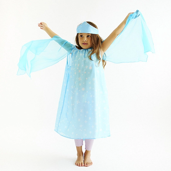 Sarah's Silks Playsilk Costume Snow Queen
