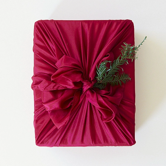 Sarah's Silks Speelzijde Medium Cranberry