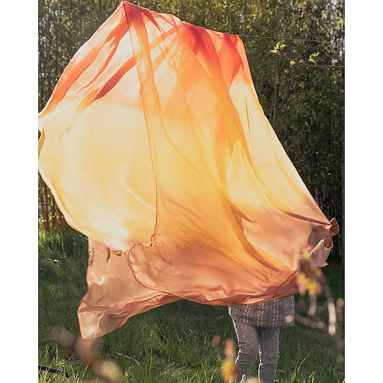 Sarah's Silks Speelzijde large Aarde Woestijn 