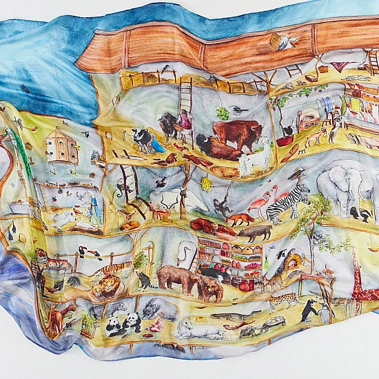 Sarah's Silks Speelzijde XL Noah’s Ark