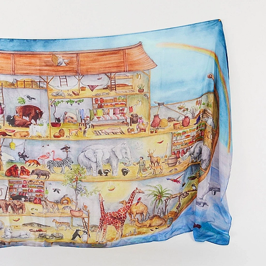 Sarah's Silks Speelzijde XL Noah’s Ark