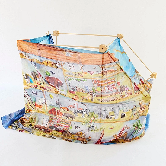 Sarah's Silks Speelzijde XL Noah’s Ark