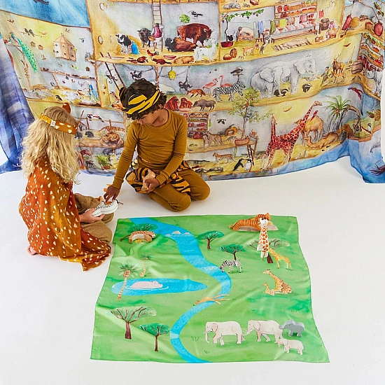 Sarah's Silks Speelzijde XL Noah’s Ark