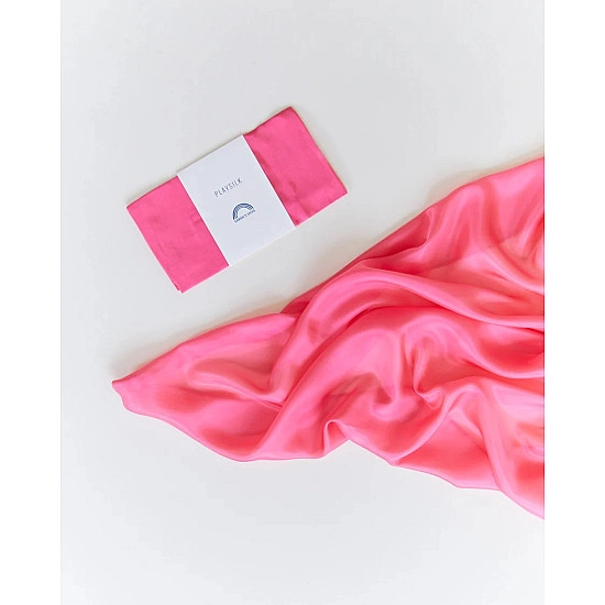 Sarah's Silks Speelzijde medium donker roze