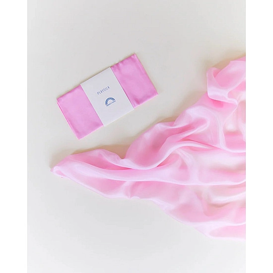 Sarah's Silks Speelzijde medium zacht roze