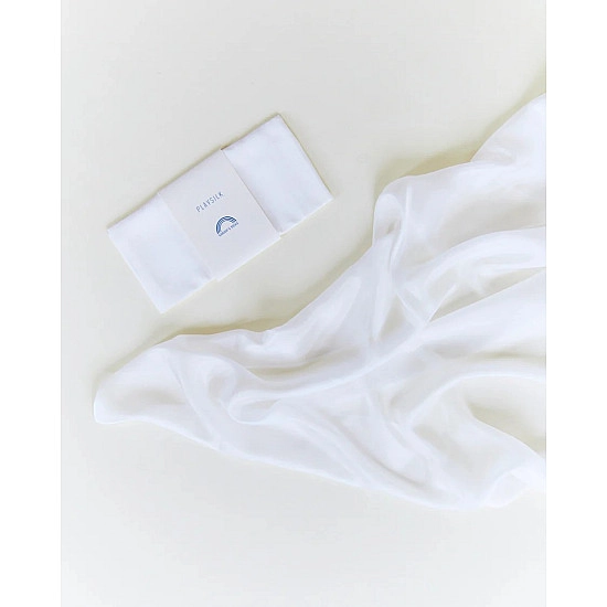 Sarah's Silks Speelzijde medium wit