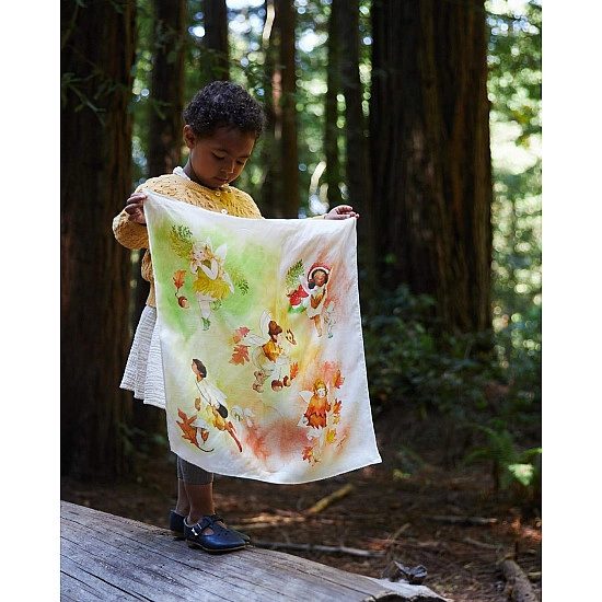 Sarah's Silks Speelzijde mini Bos Elfjes