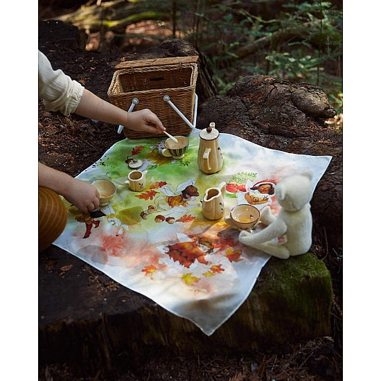 Sarah's Silks Speelzijde mini Bos Elfjes