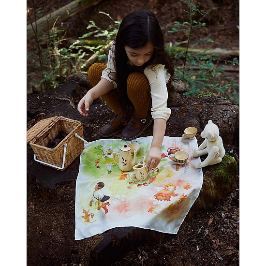 Sarah's Silks Speelzijde mini Bos Elfjes