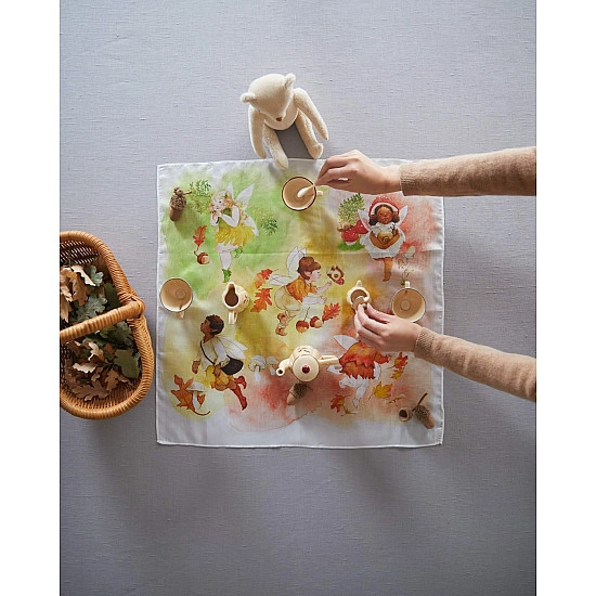 Sarah's Silks Speelzijde mini Bos Elfjes