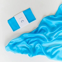 Speelzijde mini turquoise
