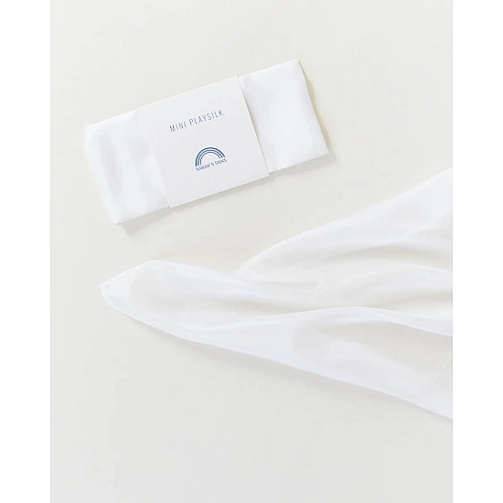 Sarah's Silks Speelzijde mini wit 