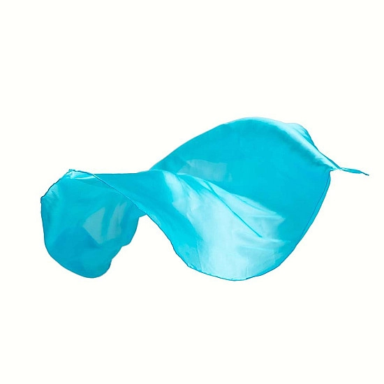 Sarah's Silks Speelzijde mini turquoise