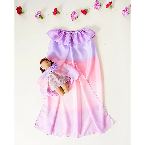 Sarah's Silks Speelzijde Poppenkleertjes Cape bloesem