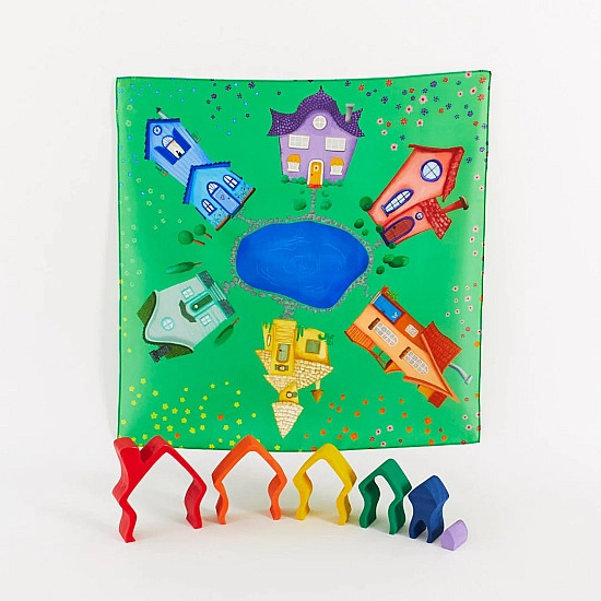 Sarah's Silks pakket Whimsy Town