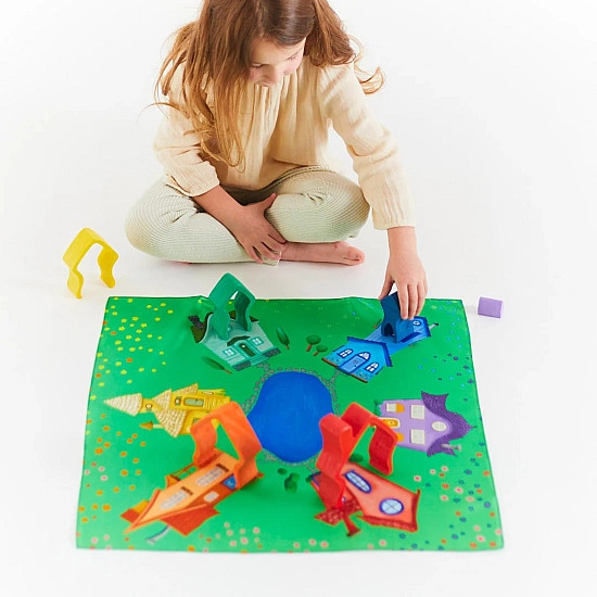 Sarah's Silks pakket Whimsy Town