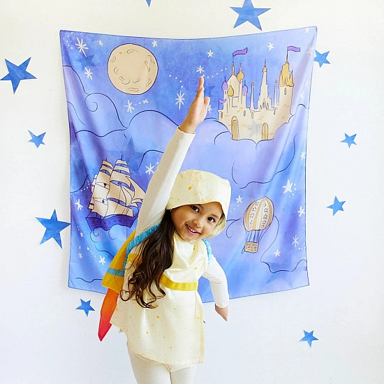 Sarah's Silks Speelzijde Ruimte Tuniek 