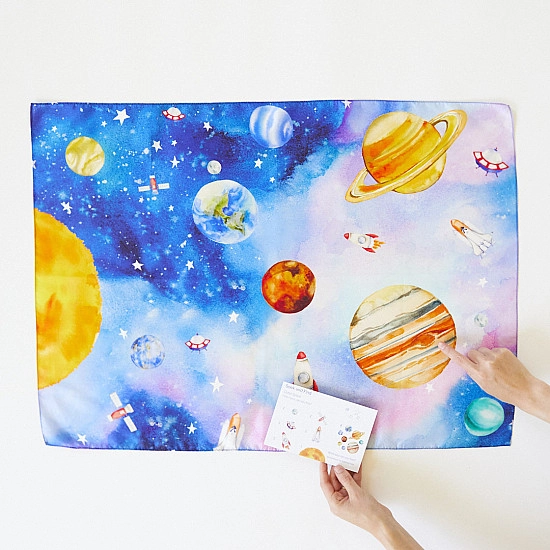 Sarah's Silks Speelzijde mini Zoek & Vind Space 