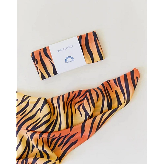 Sarah's Silks Speelzijde mini Tijger 