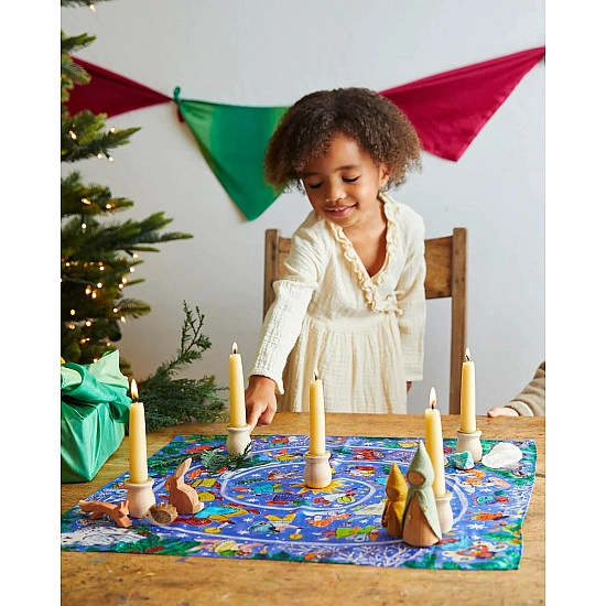 Sarah's Silks Speelzijde medium Advent