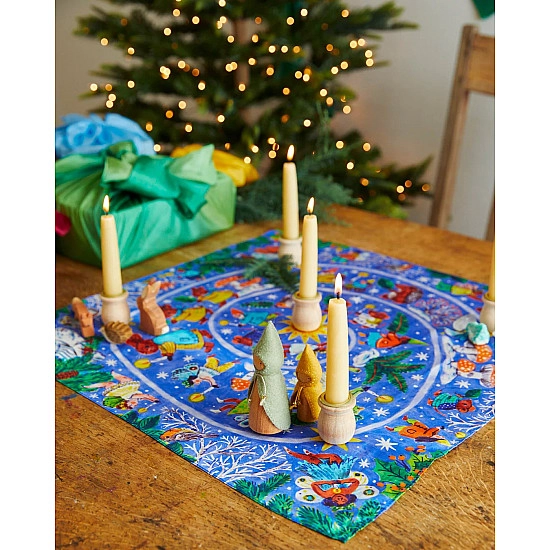 Sarah's Silks Speelzijde medium Advent