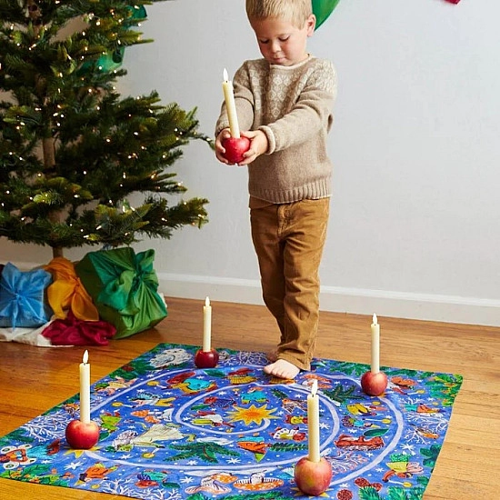 Sarah's Silks Speelzijde medium Advent