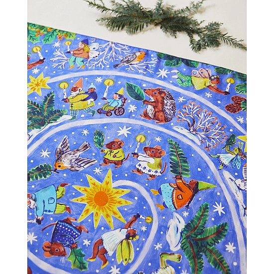 Sarah's Silks Speelzijde medium Advent