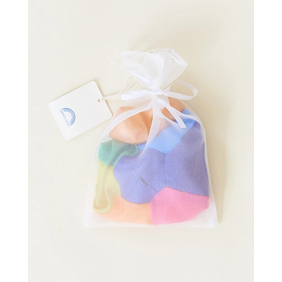 Sarah's Silks Speelzijde Ballon Bal regenboog 