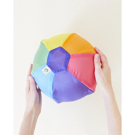 Sarah's Silks Speelzijde Ballon Bal regenboog 