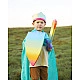 Sarah's Silks Speelzijde Schild regenboog