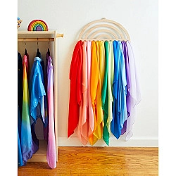 Regenboog kapstok voor speelzijde XL
