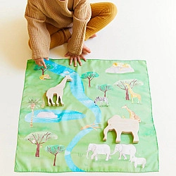 Speelzijde mini Playmap Safari