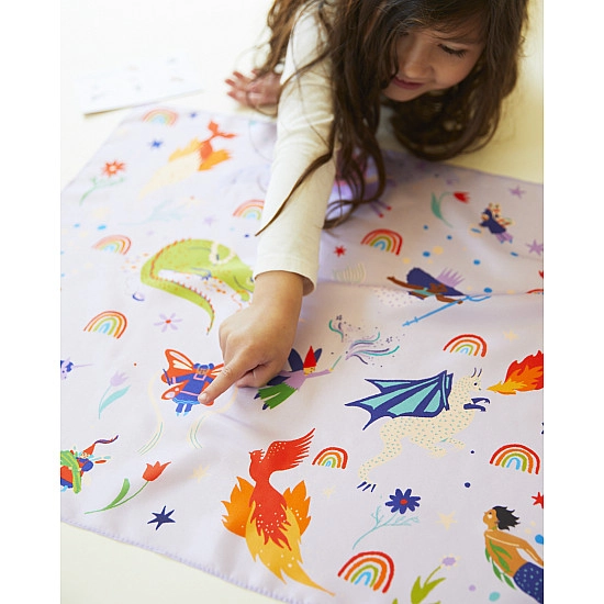 Sarah's Silks Speelzijde Zoek & Vind Magische Wezens