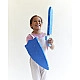 Sarah's Silks Speelzijde Schild Ster