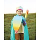 Sarah's Silks Speelzijde zwaard regenboog