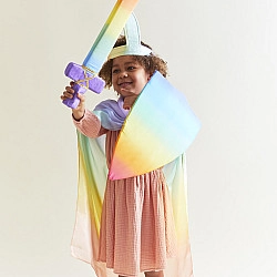 Speelzijde zwaard regenboog