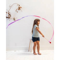 Speelzijde wimpel large met hartje