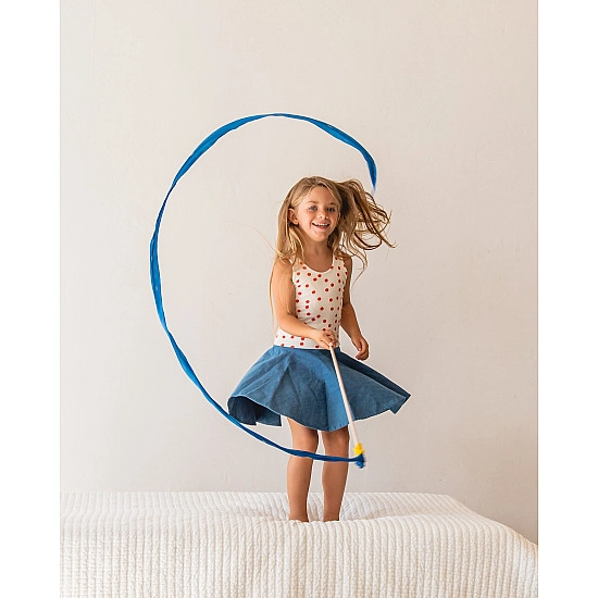 Sarah's Silks Speelzijde wimpel large met ster