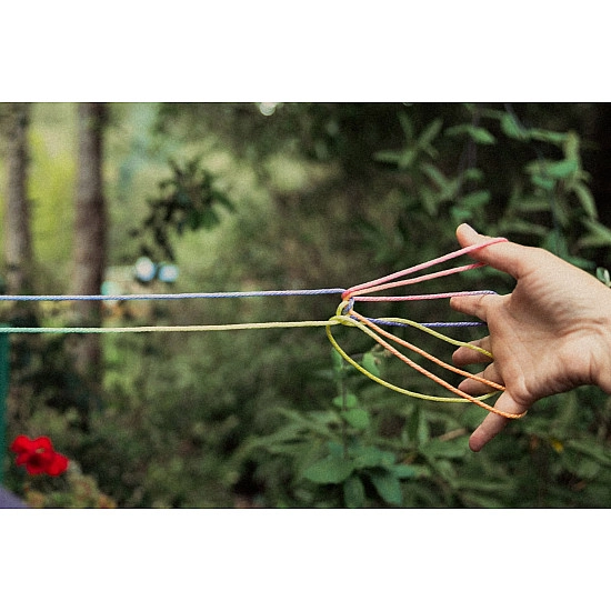 Sarah's Silks Regenboog touw spelletje