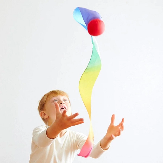 Sarah's Silks Speelzijde kometen staart