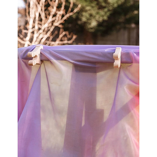 Sarah's Silks Esdoorn Houten Speelknijpers - 2 st