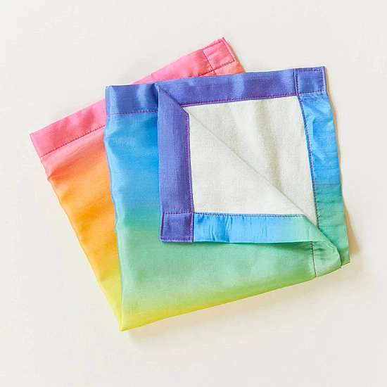 Sarah's Silks Poppendeken regenboog