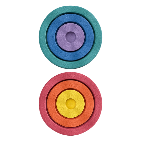 Stapelstein® Inside Regenboog - set van 6