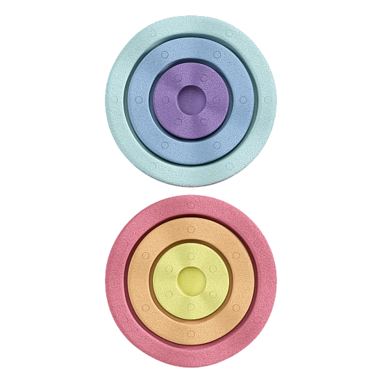 Stapelstein® Inside Pastel - set van 6