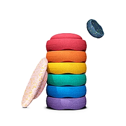 Stapelstein Original Regenboog Set - Water Lily