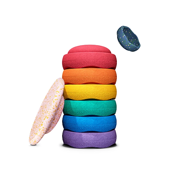 Stapelstein Original Regenboog Set - Water Lily