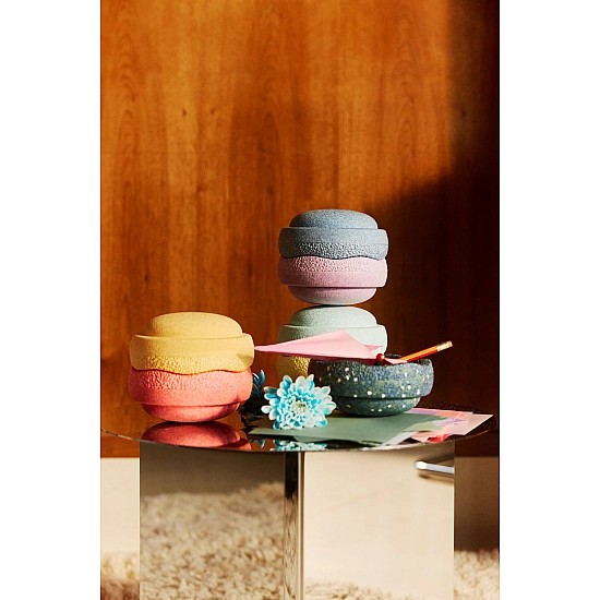 Stapelstein Mini Pastel Set + GRATIS mini Water Lily