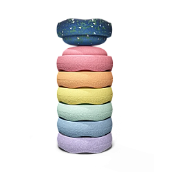 Stapelstein Mini Pastel Set + GRATIS mini Water Lily