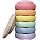 Stapelstein Original Regenboog Set + Balance Board Super Confetti - Pastel